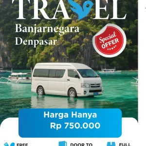 Travel Banjarnegara Denpasar | Armada Nyaman, Berangkat Tiap Hari!