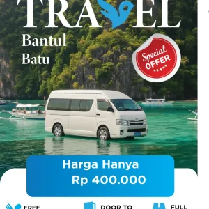 Travel Bantul Batu | Harga Tiket Mulai 100 Ribuan!