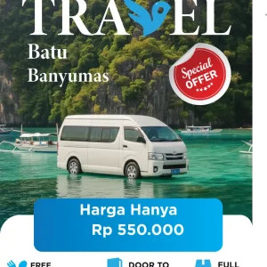 Travel Batu Banyumas | Tiket Murah, Berangkat Setiap Hari!