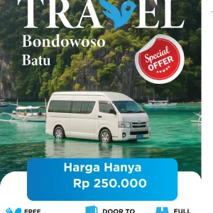 Travel Bondowoso Batu | Pesan Online, Tanpa Ribet!