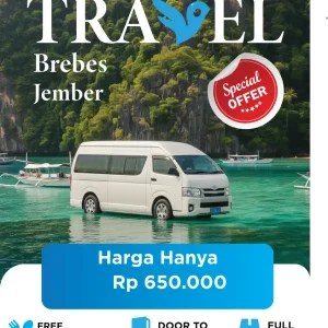 Travel Brebes Jember | Layanan 24 Jam, Siap Jemput di Rumah!