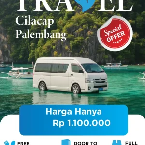 Travel Cilacap Palembang | Booking Mudah, Harga Bersahabat!