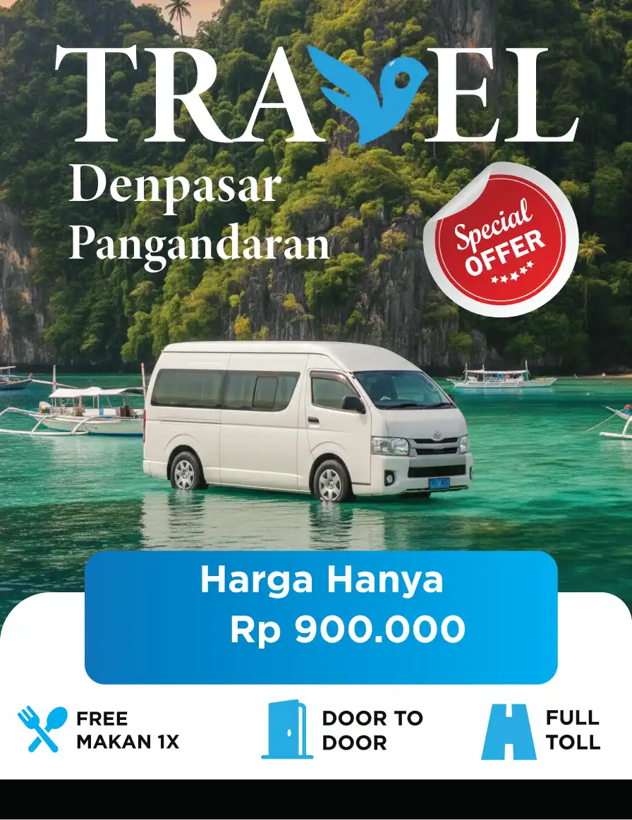 Travel Denpasar Pangandaran | Pelayanan Ramah & Armada Terbaru!