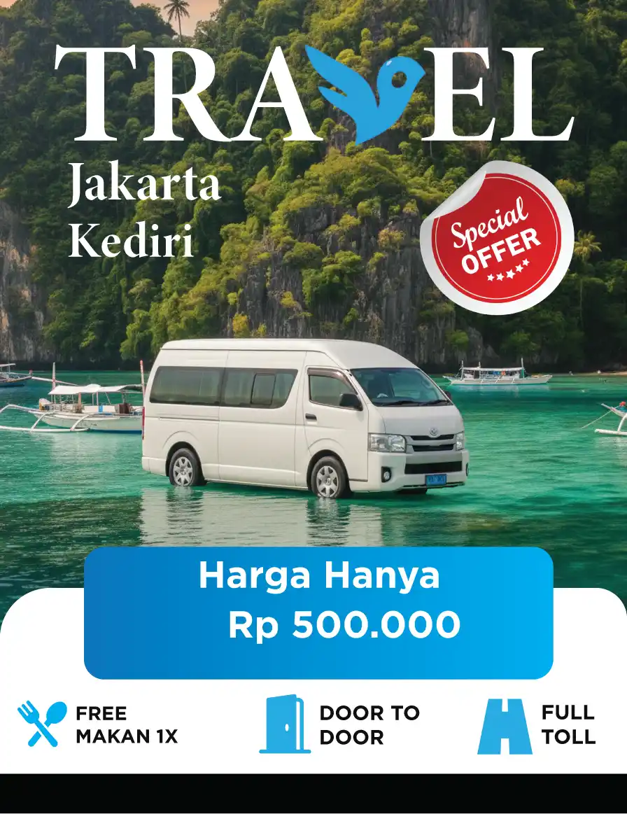 Travel Jakarta Kediri | Rute Lengkap & Harga Kompetitif!