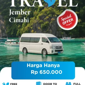 Travel Jember Cimahi | Pesan Online, Tanpa Ribet!