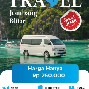 Travel Jombang Blitar | Nyaman, Murah, dan Tepat Waktu!