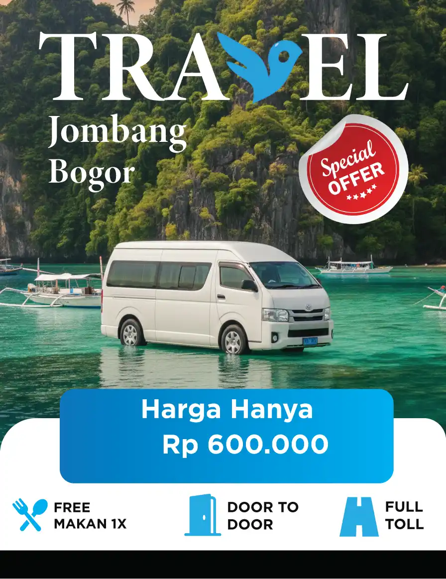 Travel Jombang Bogor | Door to Door Service Terbaik!