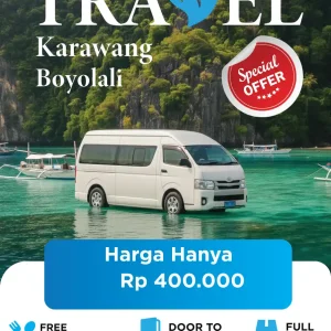 Travel Karawang Boyolali | Armada Bersih, Harga Hemat!